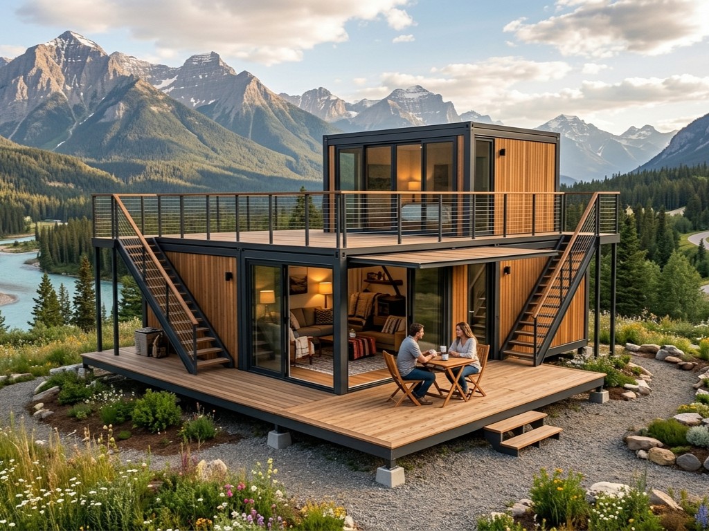 Sustainable Living House - Rumah Prefab Ramah Lingkungan dengan 2
