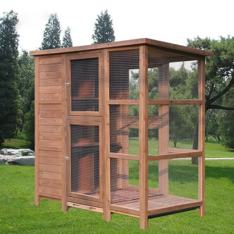 Sustainable Living House - Kandang Burung Domestik Gabungan Rumah Penangkaran