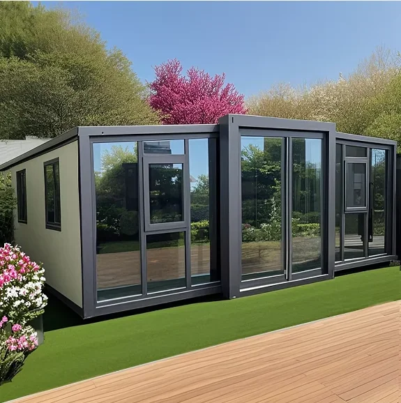 Rumah Kontainer Lipat Prefabri - Sustainable Living House ulasan dan harga