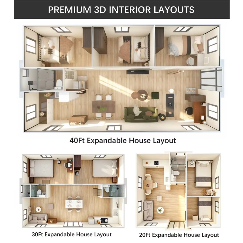 Rumah Modular Prefab Modern ya - Sustainable Living House ulasan dan harga