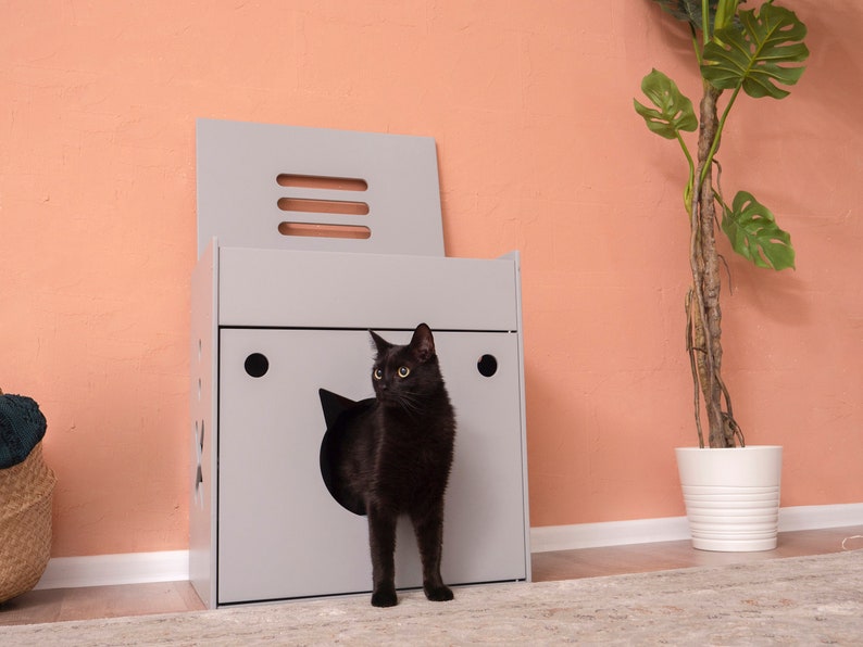 Kotak Kotoran Kucing dari Bamb - Sustainable Living House ulasan dan harga